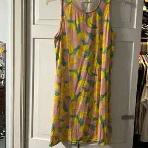 Banana print dress